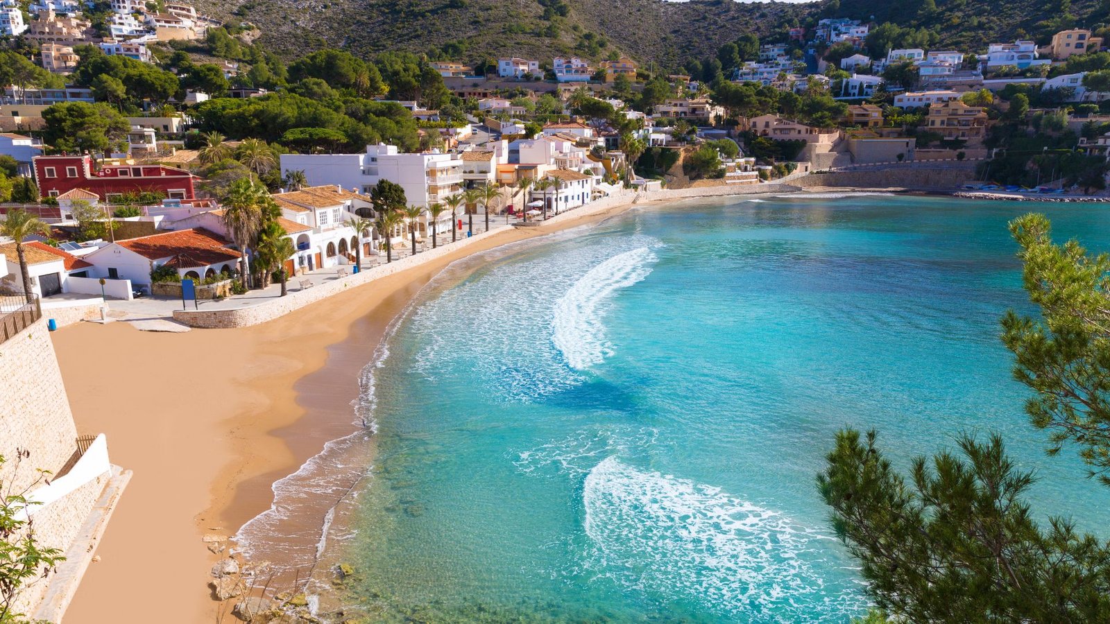 Playas y costas moraira