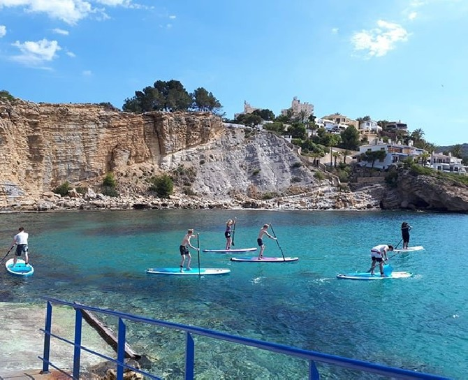 Kayak y paddle surf Moraira